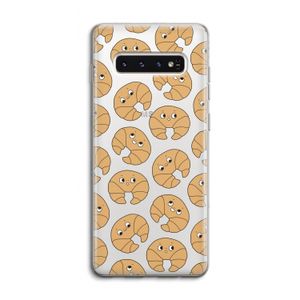 Croissant: Samsung Galaxy S10 4G Transparant Hoesje