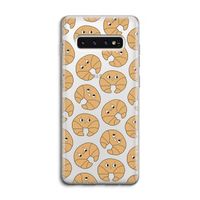 Croissant: Samsung Galaxy S10 4G Transparant Hoesje