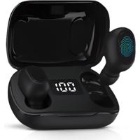 QuchiQ Draadloze sporthoofdtelefoon - Extra bas, ruisonderdrukking, microfoon, compatibel met iPhone/Samsung - thumbnail