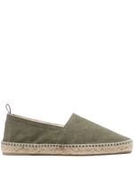 Castañer espadrilles à effet peau de lézard - Vert