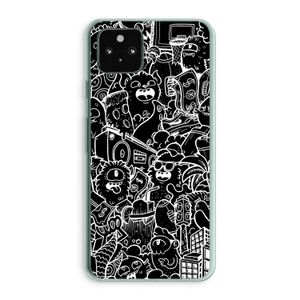 Vexx Black City : Google Pixel 5a 5G Transparant Hoesje