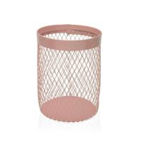 Pot voor Keukengerei Versa Metaal Staal 11,5 x 15,5 x 11,5 cm Roze