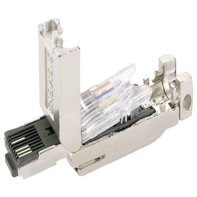 Siemens 6GK1901-1BB10-2AB0 IE FC RJ45 Plug 180, RJ45 connector met FC-aansluiting, 180 graden 6GK19011BB102AB0 Aantal polen (sensoren) 4 1 stuk(s)