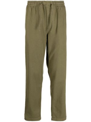 YMC pantalon Alva à lien de resserrage - Vert