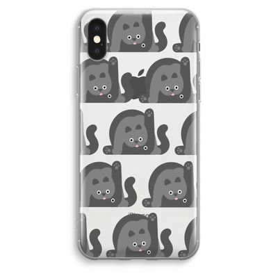 Cats: iPhone XS Max Transparant Hoesje
