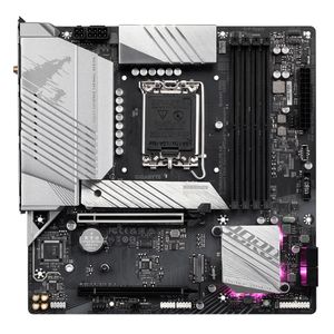 GIGABYTE B760M AORUS ELITE AX moederbord RAID, 2.5 Gb-LAN, WLAN, BT, Sound, µATX