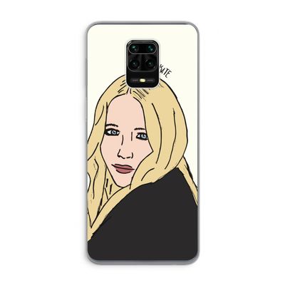 Mary Kate: Xiaomi Redmi Note 9 Pro Transparant Hoesje