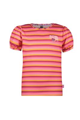 B.Nosy zomer t-shirt meisjes - K3 - roze gestreept - Topa