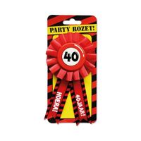 Feestelijke broche 40 jaar - thumbnail