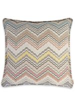 Missoni Home petit coussin Milano à motif zig-zag - Noir - thumbnail