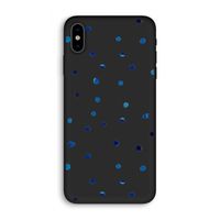 Blauwe stippen: iPhone XS Biologisch afbreekbaar hoesje