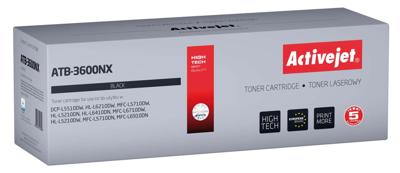 Activejet ATB-3600NX toner voor Brother printers; Vervanging Brother TN3600XL; Supreme; 6000 pagina's; zwart)