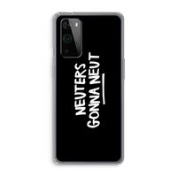 Neuters (zwart): OnePlus 9 Pro Transparant Hoesje
