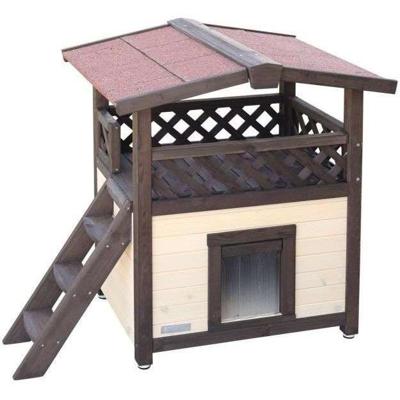 Kattenhuis - KERBL - 4-Seasons Deluxe - 88 x 57 x 77 cm
