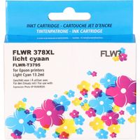 FLWR Epson 378XL licht cyaan cartridge - thumbnail