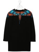 Marcelo Burlon County Of Milan Kids robe-pull Travel Wings - Noir - thumbnail