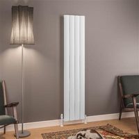 Eastbrook Tordino radiator 35x180cm aluminium 1149W wit mat - thumbnail