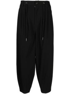 SONGZIO pantalon à coupe sarouel - Noir