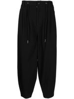 SONGZIO pantalon à coupe sarouel - Noir