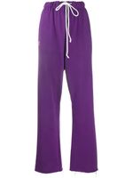 Natasha Zinko pantalon de jogging ample - Violet - thumbnail