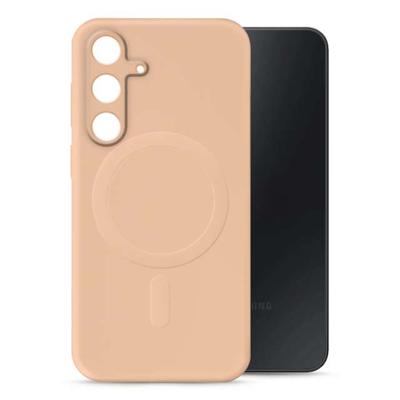 My Style Protective Flex Magsafe Compatible Case for Samsung Galaxy S25 FE 5G Soft Pink