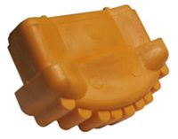 Ladderdop 84x28mm oranje voor schuifladder Ladderdop 84x28mm oranje voor schuifladder