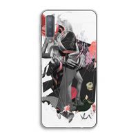 Dissimulation du réel: Samsung Galaxy A7 (2018) Transparant Hoesje