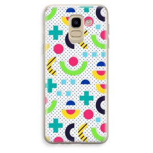 8-bit N°1: Samsung Galaxy J6 (2018) Transparant Hoesje