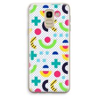 8-bit N°1: Samsung Galaxy J6 (2018) Transparant Hoesje