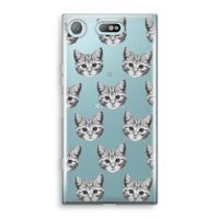 Kitten: Sony Xperia XZ1 Compact Transparant Hoesje