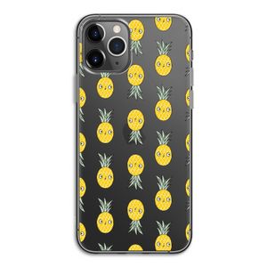 Ananas: iPhone 11 Pro Transparant Hoesje