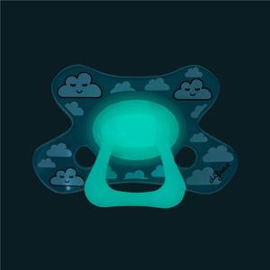 Difrax Fopspeen dental 6+ maanden glow in the dark