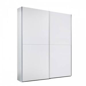 Kledingkast Victor - Wit - MDF - 170x195x59cm (BxHxD)