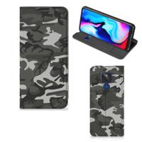 Motorola Moto G9 Play | Hoesje met Magneet | Army Light