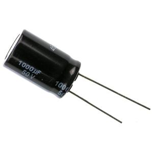 Panasonic Elektrolytische condensator Radiaal bedraad 7.5 mm 1000 µF 50 V 20 % (Ø) 16 mm 1 stuk(s)