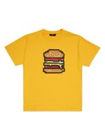 Nº21 Kids t-shirt en coton à imprimé graphique - Jaune