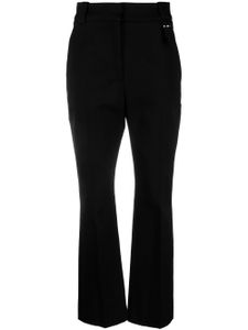 IRO pantalon de tailleur à coupe évasée - Noir