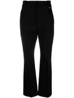 IRO pantalon de tailleur à coupe évasée - Noir