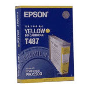 Epson inktpatroon Yellow T487011