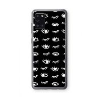 Eye pattern #3: Samsung Galaxy A31 Transparant Hoesje