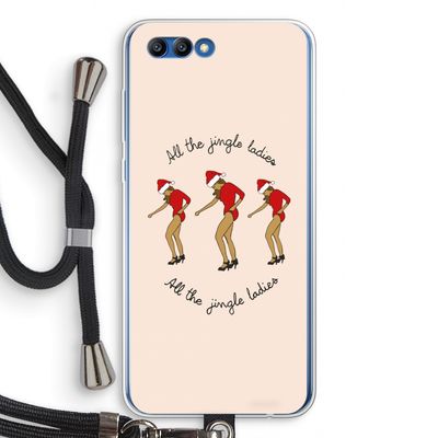Jingle Ladies: Honor 10 Transparant Hoesje met koord