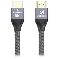 Wozinsky HDMI 2.1 8K 60Hz / 4K 120Hz / 2K 144Hz Kabel - 1m - Grijs - thumbnail