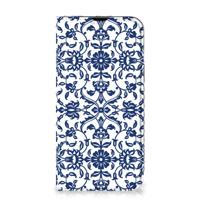 iPhone 14 Smart Cover Flower Blue