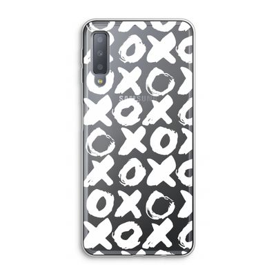 XOXO: Samsung Galaxy A7 (2018) Transparant Hoesje
