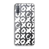 XOXO: Samsung Galaxy A7 (2018) Transparant Hoesje