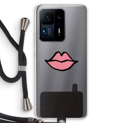 Kusje: Xiaomi Mi Mix 4 Transparant Hoesje met koord