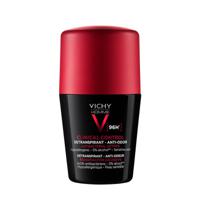 Vichy Homme Deo Roll-on Clinical Control 96u Overmatige Transpiratie 50ml - thumbnail