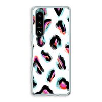 Cheetah color: Sony Xperia 5 III Transparant Hoesje
