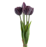 PSO Triumph tulip bundle Sally x5 purple 29 cm kunstbloem Erutan Avon - Erutan avon