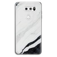 Elegante marmer: LG V30 Transparant Hoesje